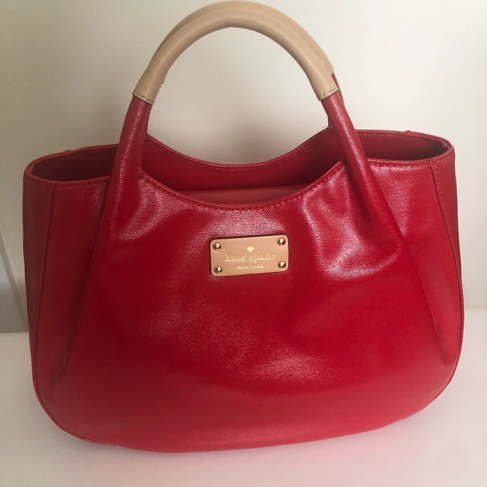 Kate Spade red large bag with tags